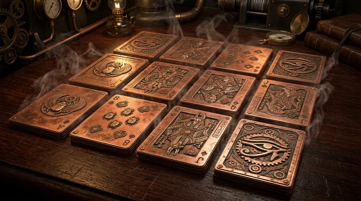 Mechanical Sphinx Cards